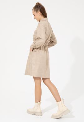 Kadın Camel Dokuma Elbise - 50253659005