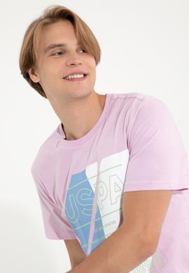 Erkek Manolya Bisiklet Yaka Tişört - 50249177018