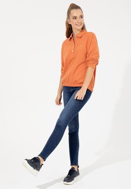 Kadın Mavi Jean Pantolon - 50260572012