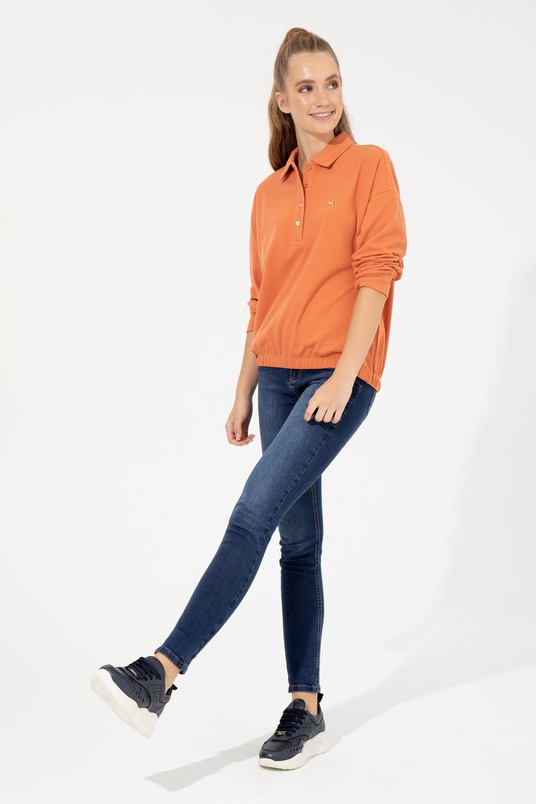 Kadın Mavi Jean Pantolon - 50260572012