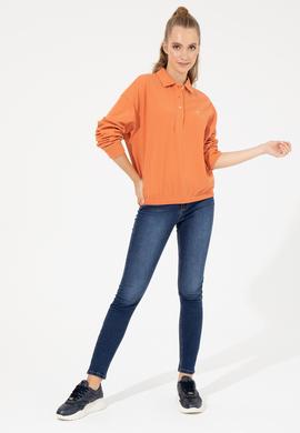 Kadın Mavi Jean Pantolon - 50260572012