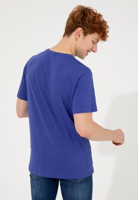 Erkek Mavi Tişört - 50251779142