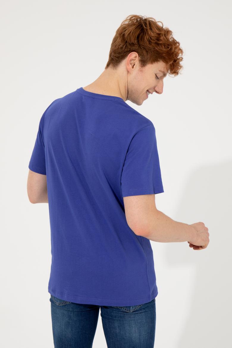 Erkek Mavi Tişört - 50251779142