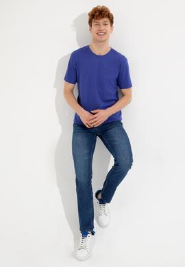 Erkek Mavi Tişört - 50251779142