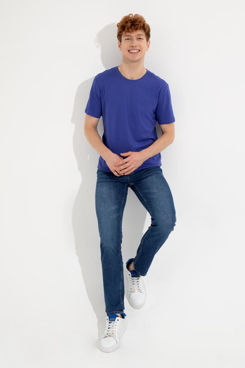 Erkek Mavi Tişört - 50251779142