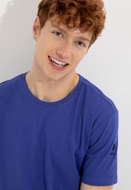 Erkek Mavi Tişört - 50251779142