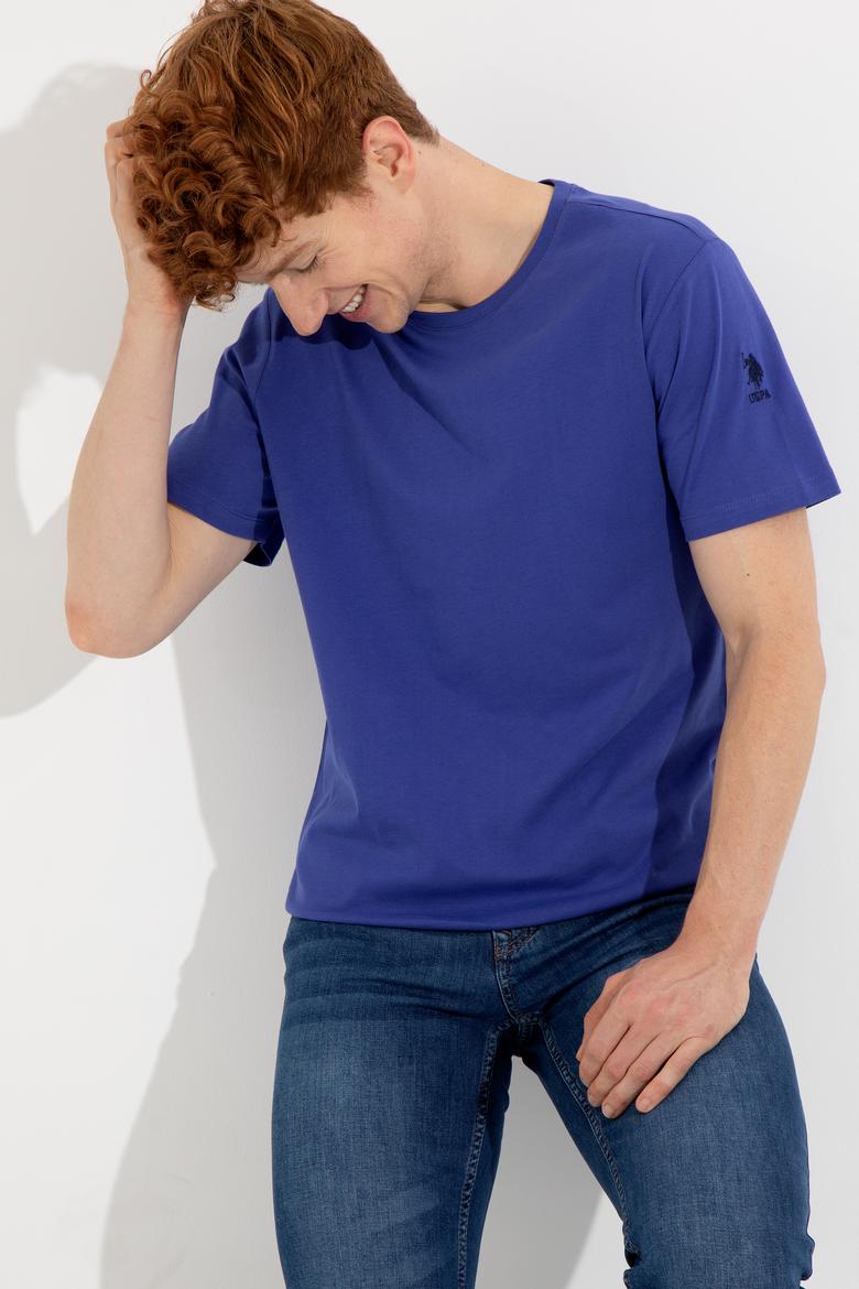 Erkek Mavi Tişört