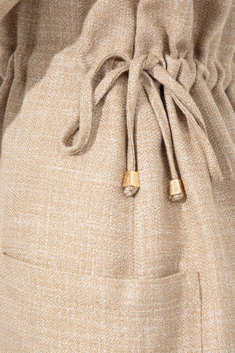 Kadın Camel Dokuma Elbise - 50253659005