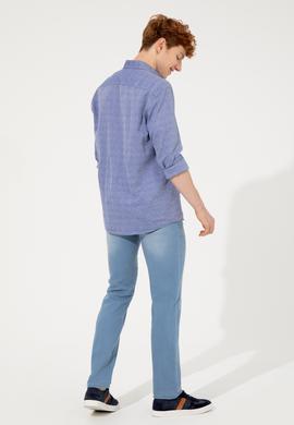 Erkek Açık Mavi Jean Pantolon - 50249641053