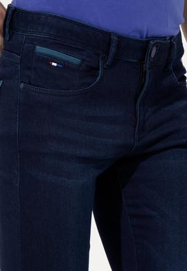 Erkek Mavi Denim Pantolon - 50247448051