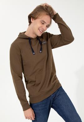 Erkek Coconut Kapüşonlu Basic Sweatshirt - 50257225096