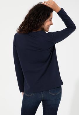 Kadın Lacivert Sweatshirt - 50244871014