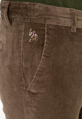 Erkek Kahverengi Kanvas Pantolon - 50236934012