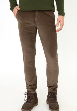 Erkek Kahverengi Kanvas Pantolon - 50236934012