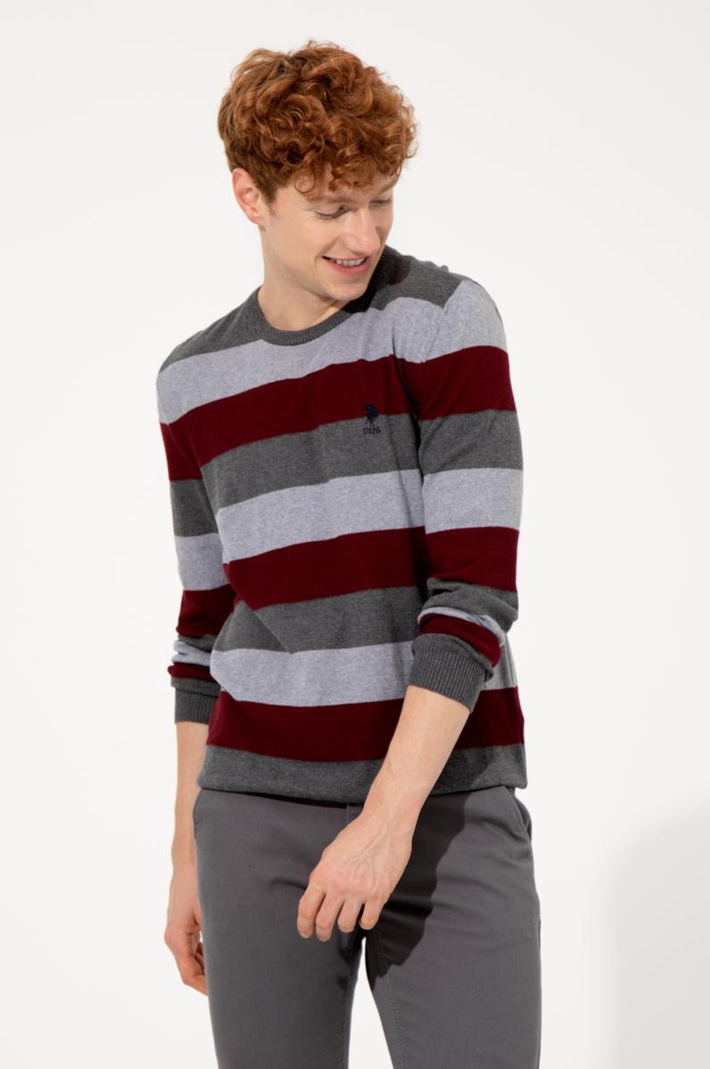 Erkek Antrasit Melanj Kazak