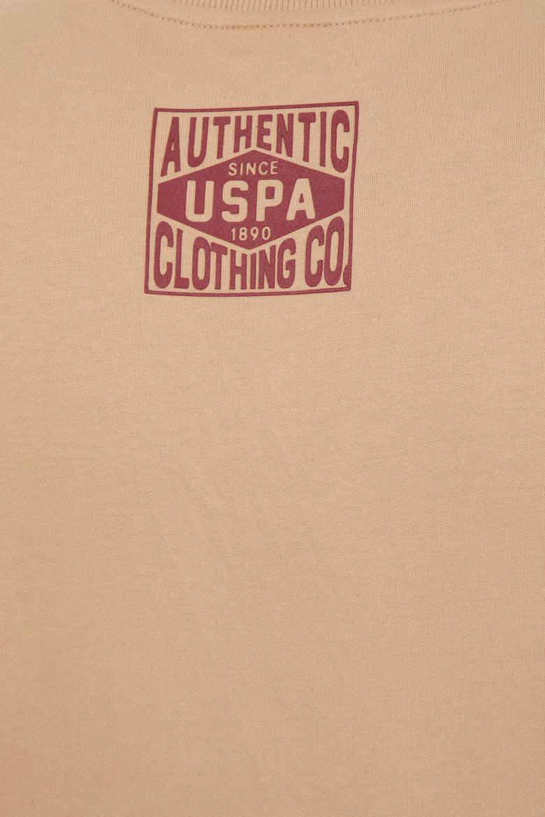 Erkek Camel Sweatshirt - 50253289031