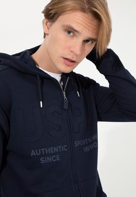 Erkek Lacivert Comfort Örme Hırka - 50253388002