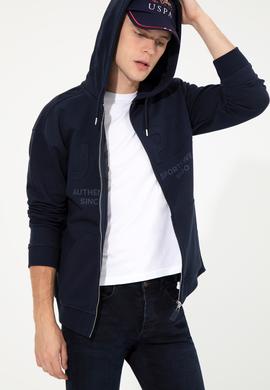 Erkek Lacivert Comfort Örme Hırka - 50253388002