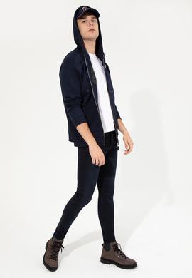 Erkek Lacivert Comfort Örme Hırka - 50253388002