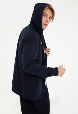 Erkek Lacivert Comfort Örme Hırka - 50253388002