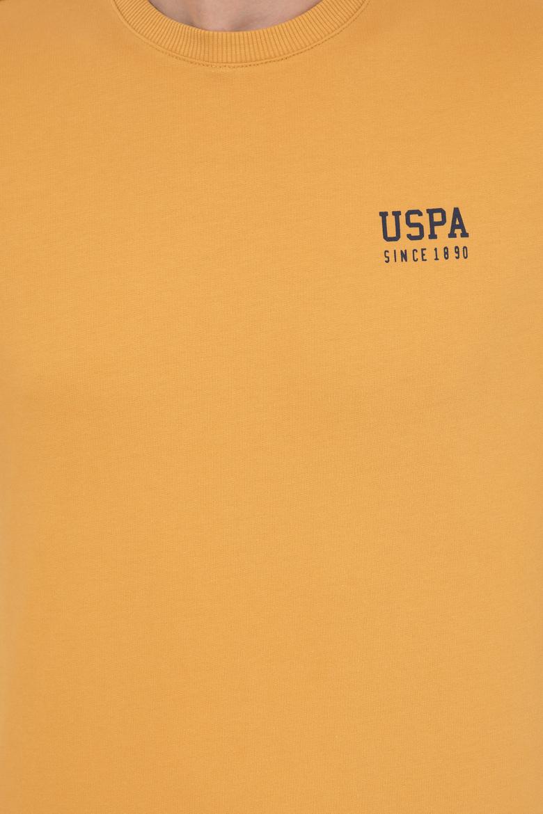 Erkek Safran Basic Sweatshirt - 50257281106