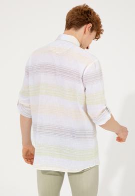 Erkek Safran Uzun Kollu Gömlek - 50246789017