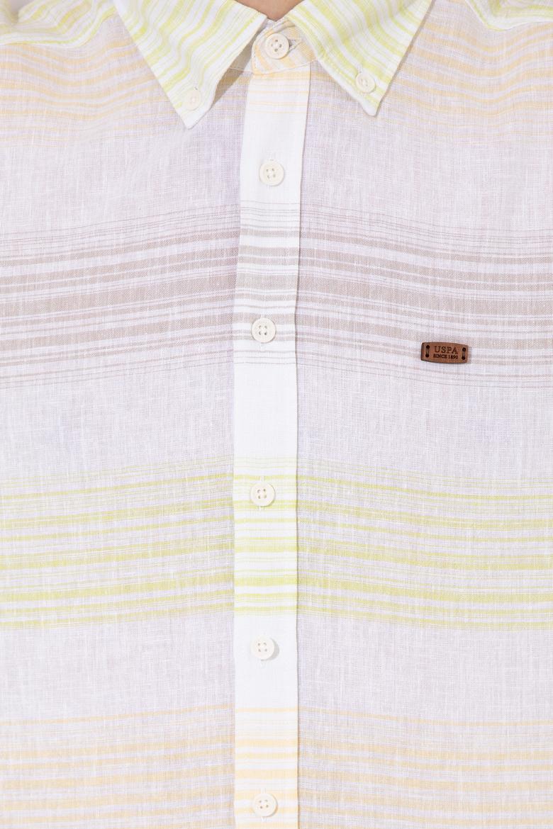 Erkek Safran Uzun Kollu Gömlek - 50246789017