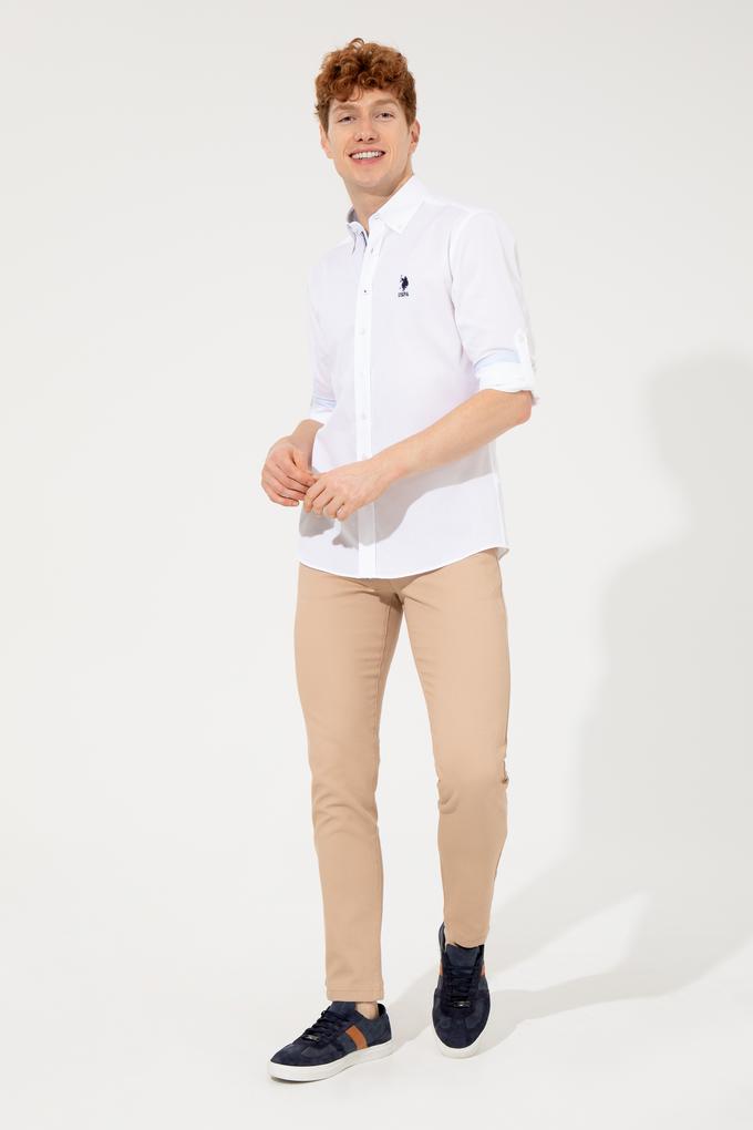 Erkek Kum Kanvas Pantolon