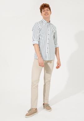 Erkek Taş Kanvas Pantolon - 50246099064