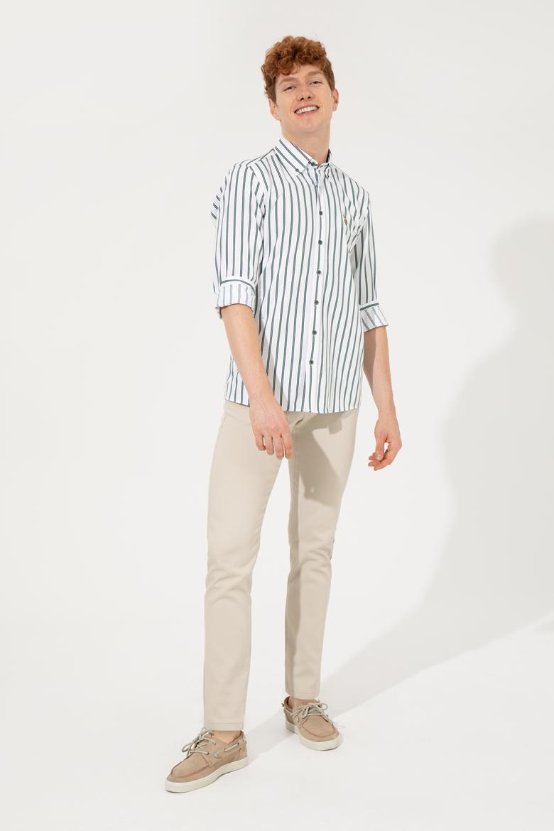 Erkek Taş Kanvas Pantolon - 50246099064