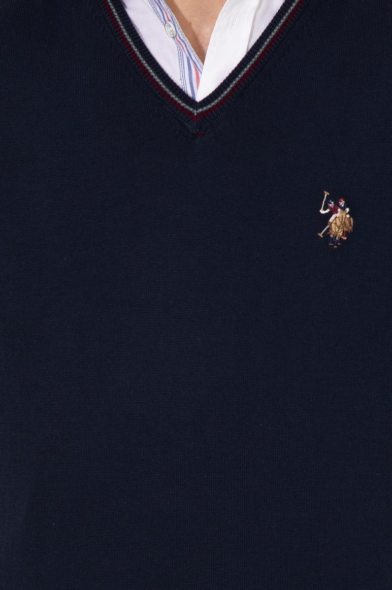 Erkek Lacivert Basic Kazak