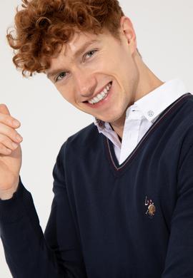 Erkek Lacivert Basic Kazak - 50251886001