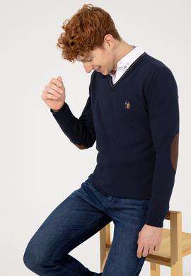 Erkek Lacivert Basic Kazak - 50251886001