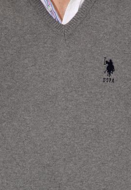 Erkek Gri Melanj Basic Kazak - 50253445025