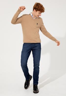 Erkek Camel Melanj Basic Kazak - 50253445048