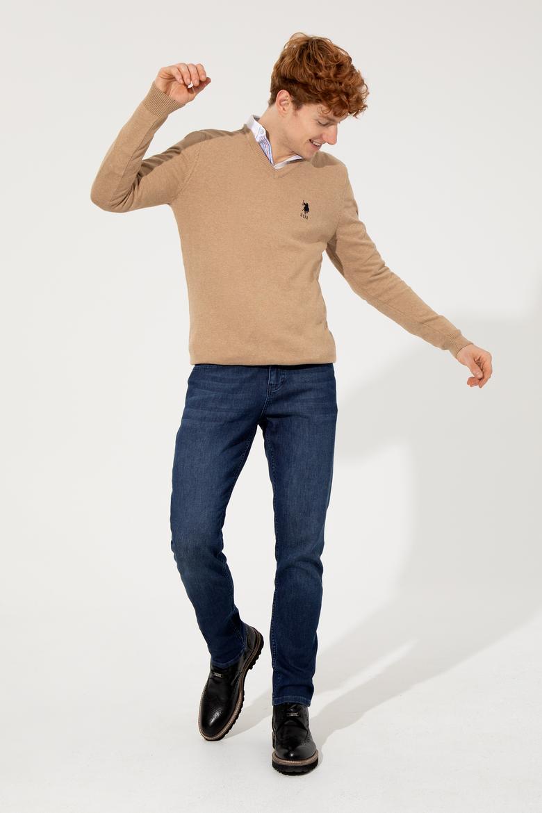 Erkek Camel Melanj Basic Kazak - 50253445048