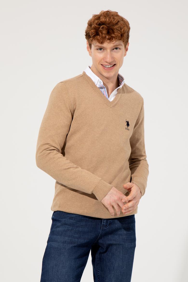 Erkek Camel Melanj Basic Kazak - 50253445048