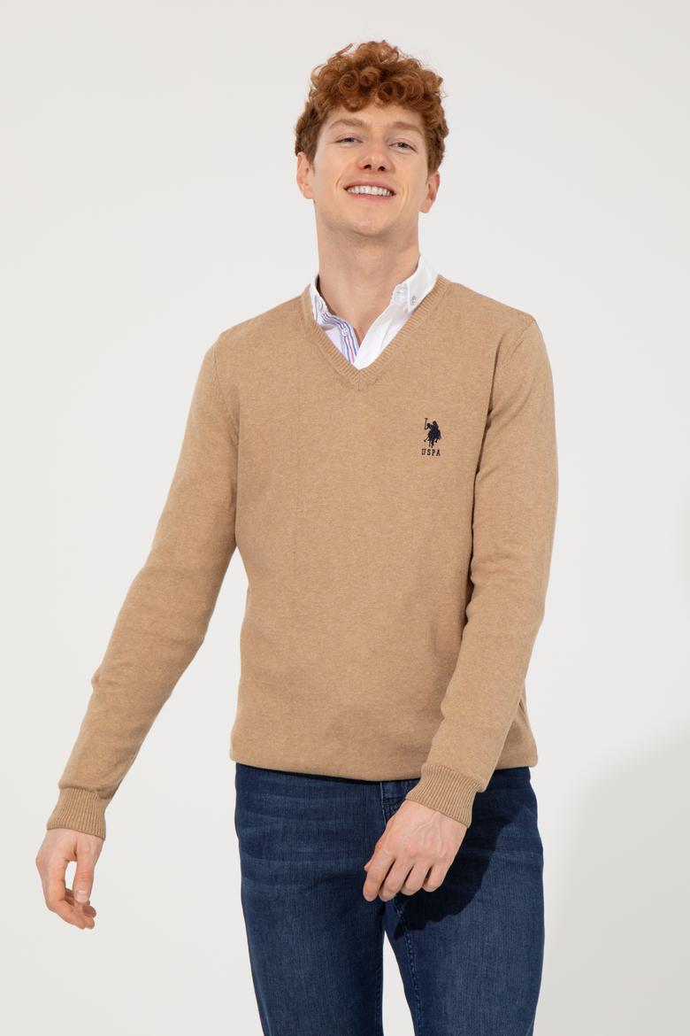 Erkek Camel Melanj Basic Kazak - 50253445048