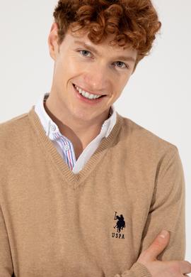 Erkek Camel Melanj Basic Kazak - 50253445048