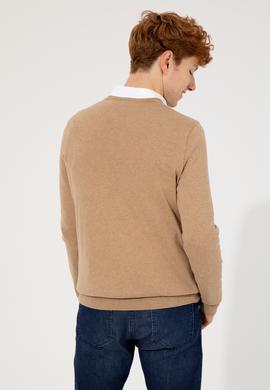 Erkek Camel Melanj Basic Kazak - 50253445048