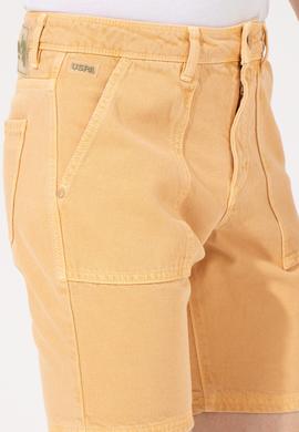 Erkek Turuncu Jean Şort - 50249362002