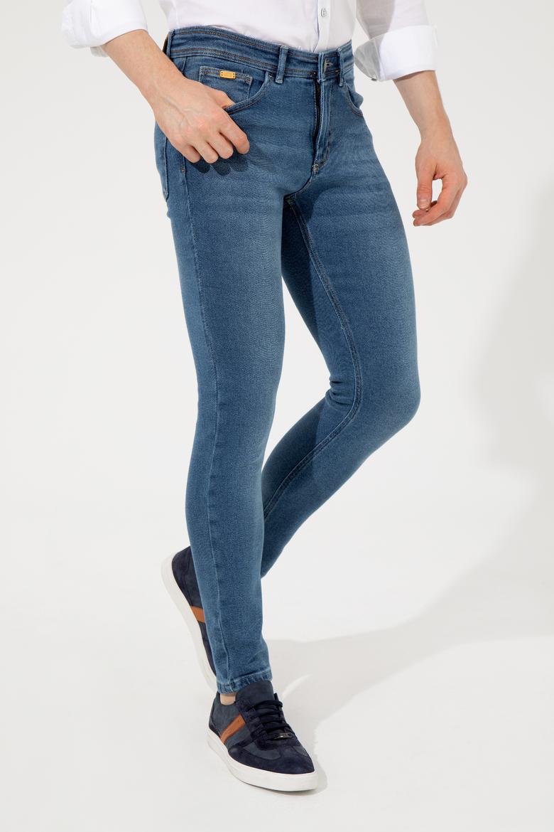 Erkek Mavi Jean Pantolon - 50246849033