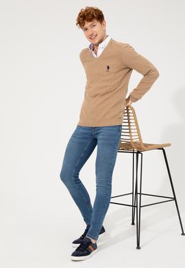 Erkek Mavi Jean Pantolon - 50246849033