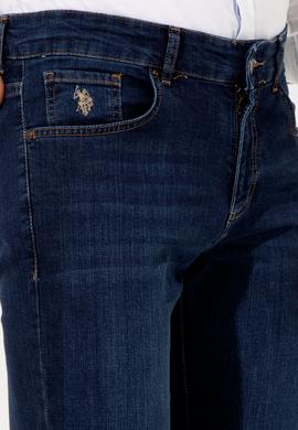 Erkek Koyu Mavi Jean Pantolon - 50251794017