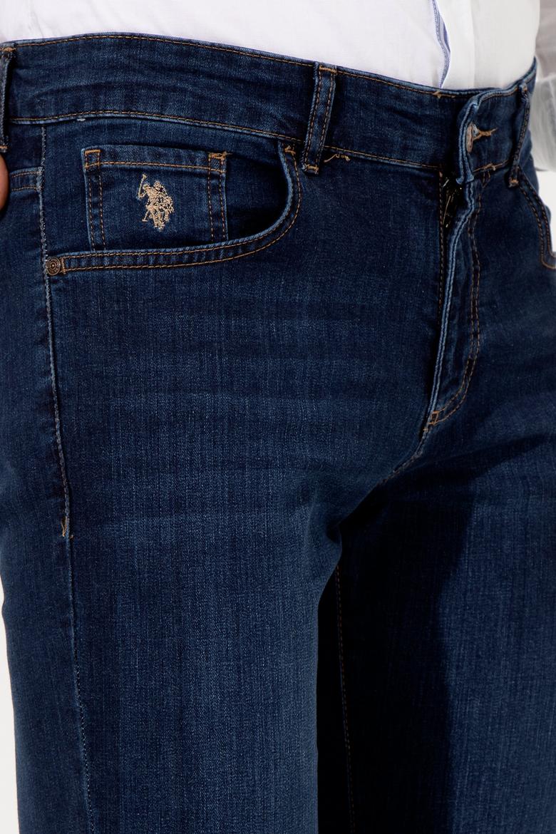 Erkek Koyu Mavi Jean Pantolon - 50251794017