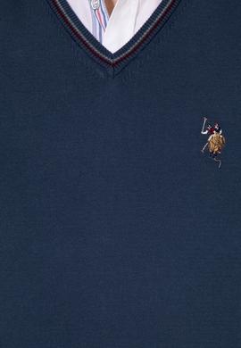 Erkek İndigo Basic Kazak - 50251886050