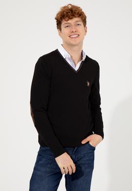 Erkek Siyah Basic Kazak - 50251886015