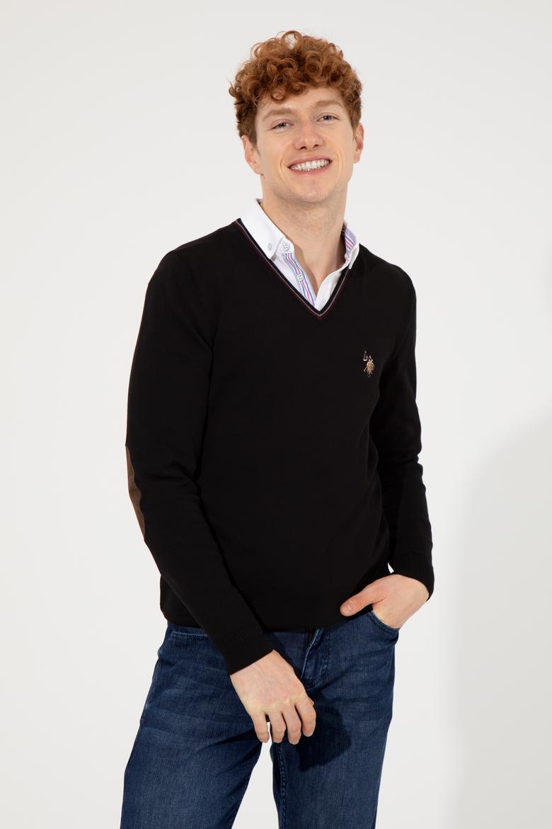 Erkek Siyah Basic Kazak - 50251886015