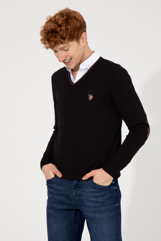 Erkek Siyah Basic Kazak