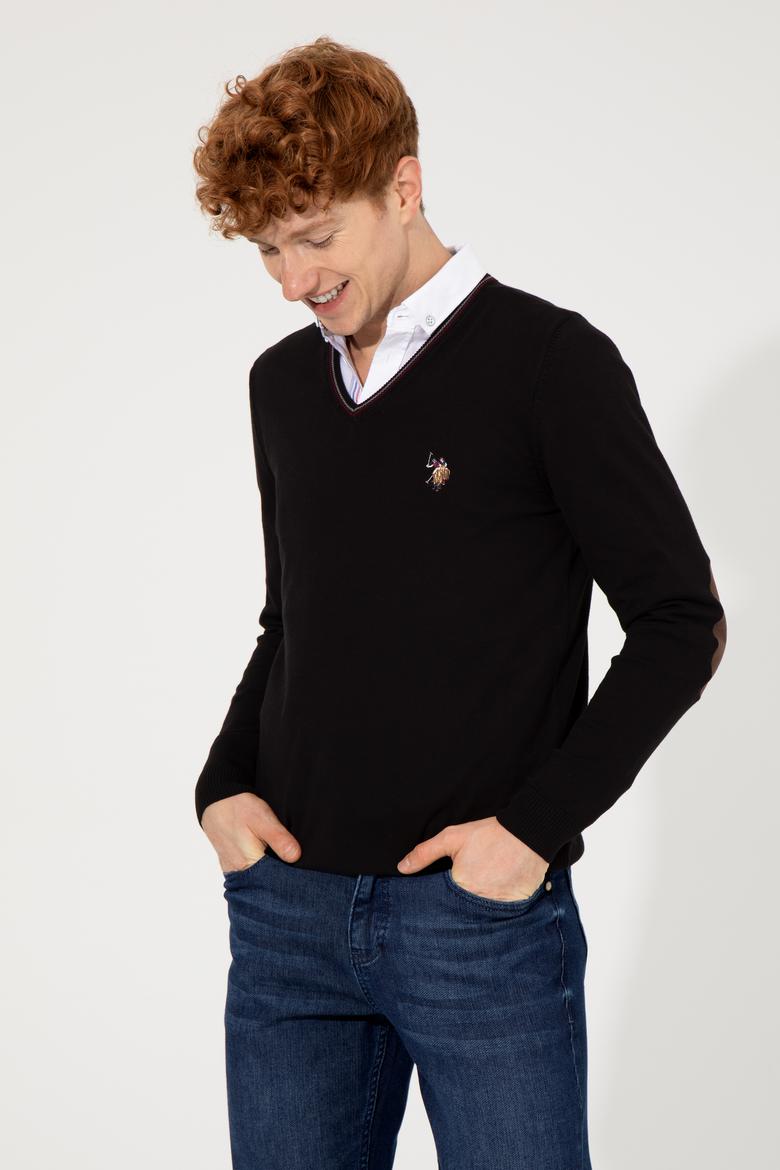 Erkek Siyah Basic Kazak